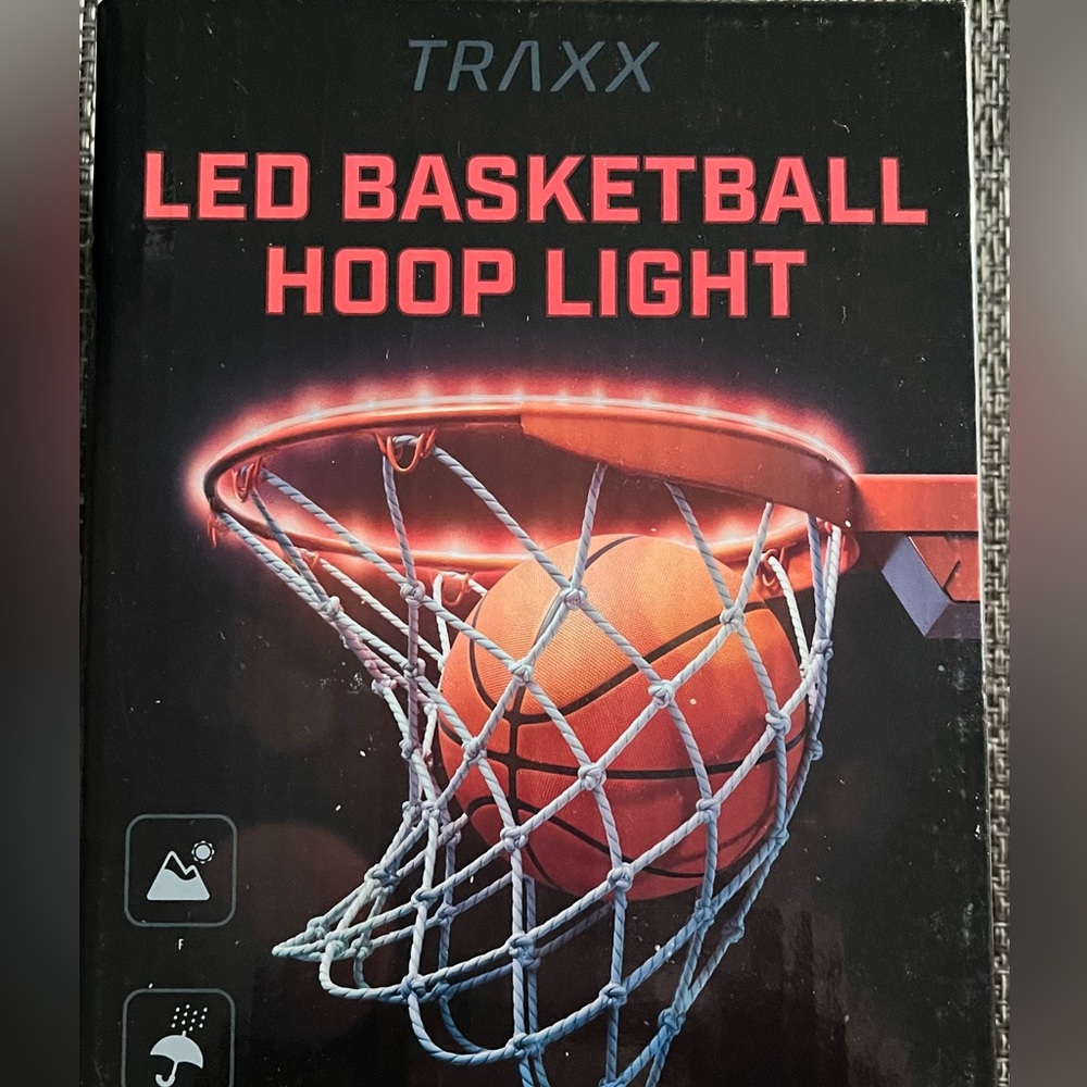 Basketball Hoop LED Light TRAXX Play At Night  Fast Shipping!